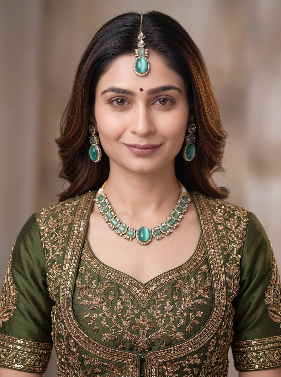 Gold Plated Bridal/Festive Set