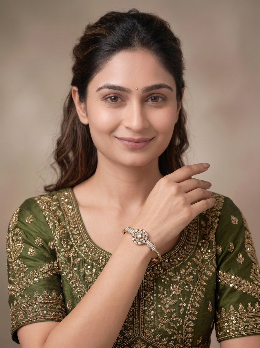 Gold Toned Bangle