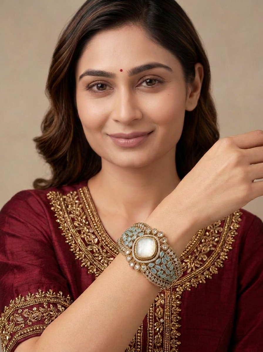 Gold Tone Bangle