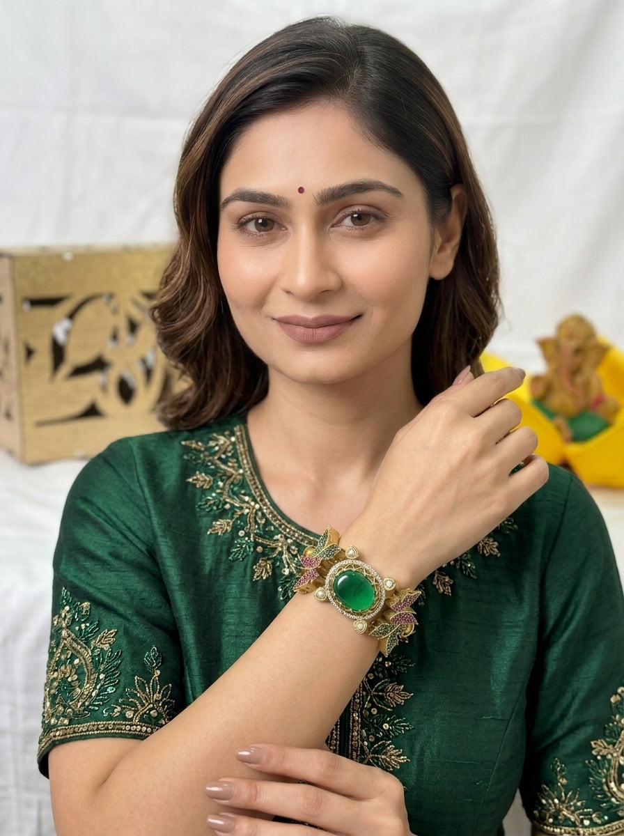 Gold Plated Bangle Bracelet