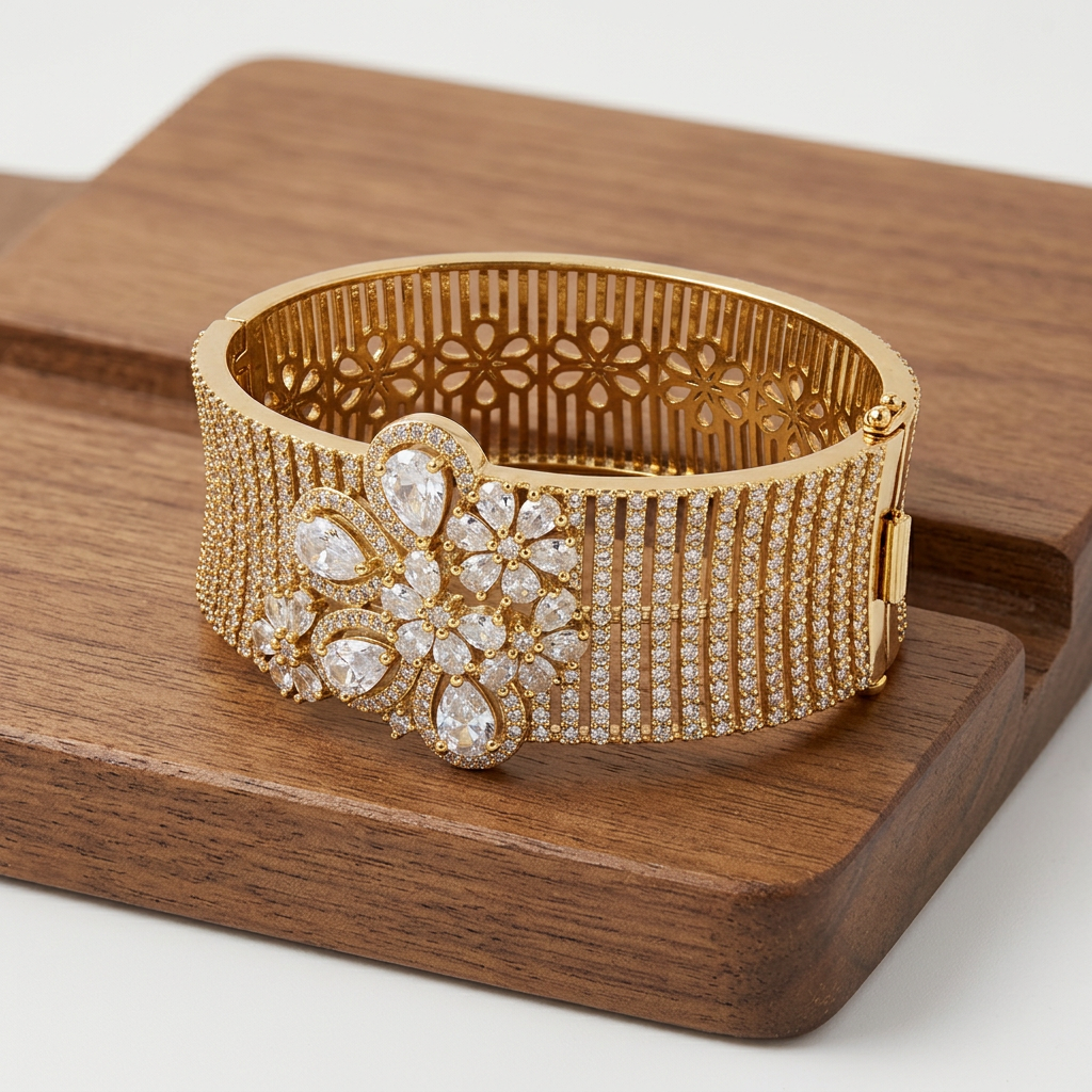 Gold Toned Cuff