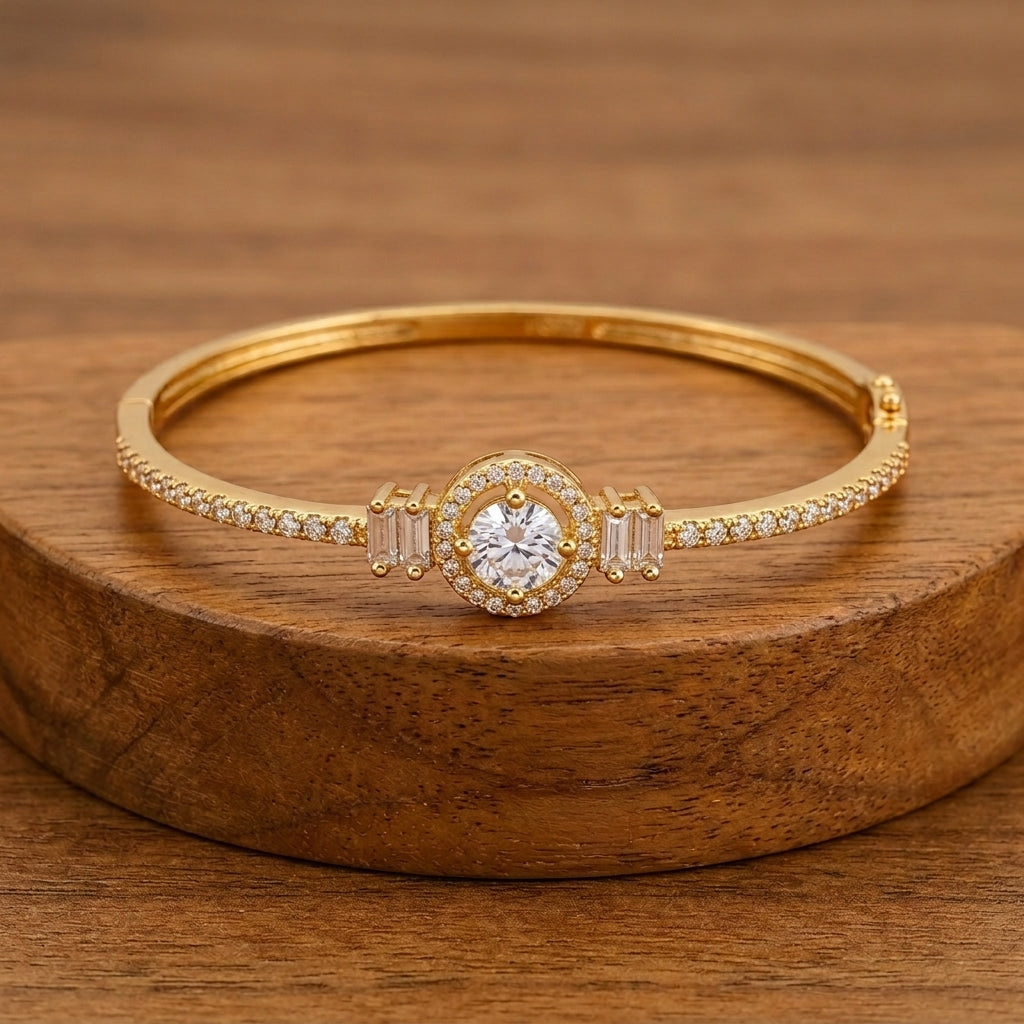 Gold Tone Bangle