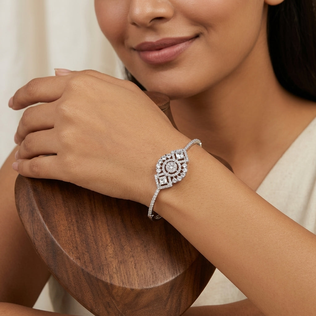 Silver Colored Bangle