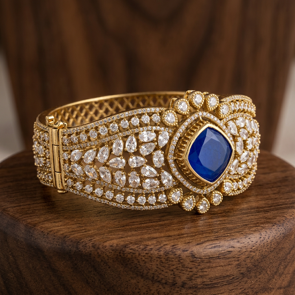 Gold Tone Bangle Bracelet