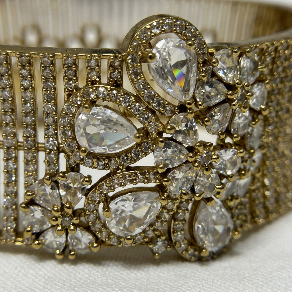 Gold Toned Cuff