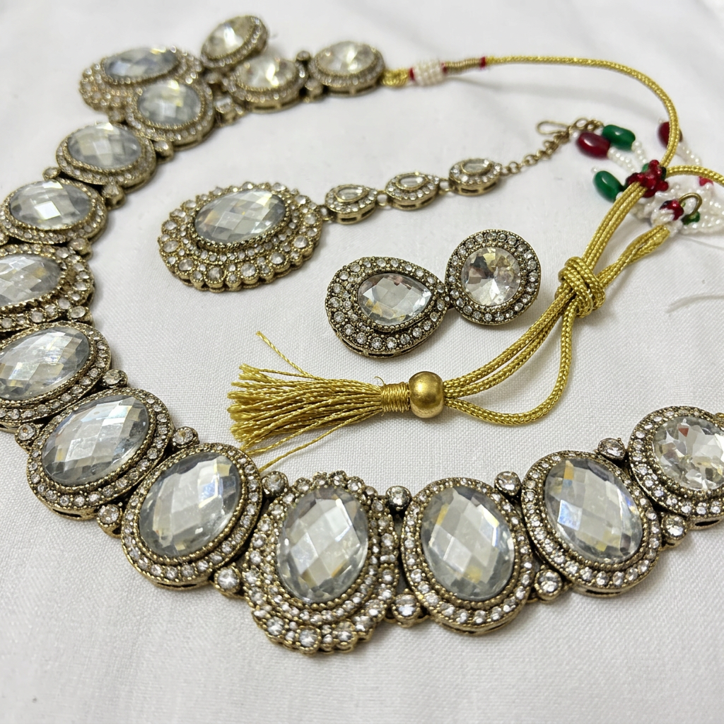 Gold Plated Choker Set