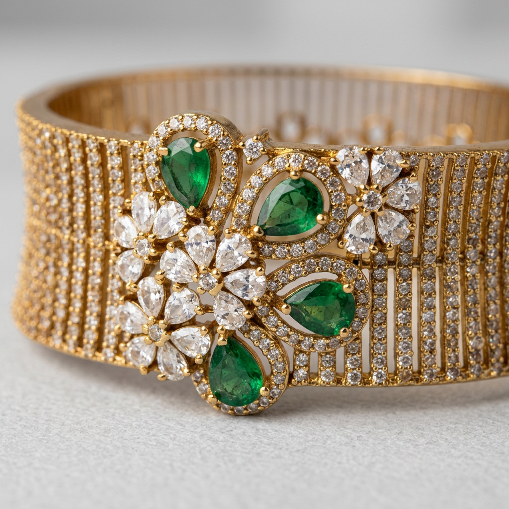 Gold-Toned Cuff Bracelet