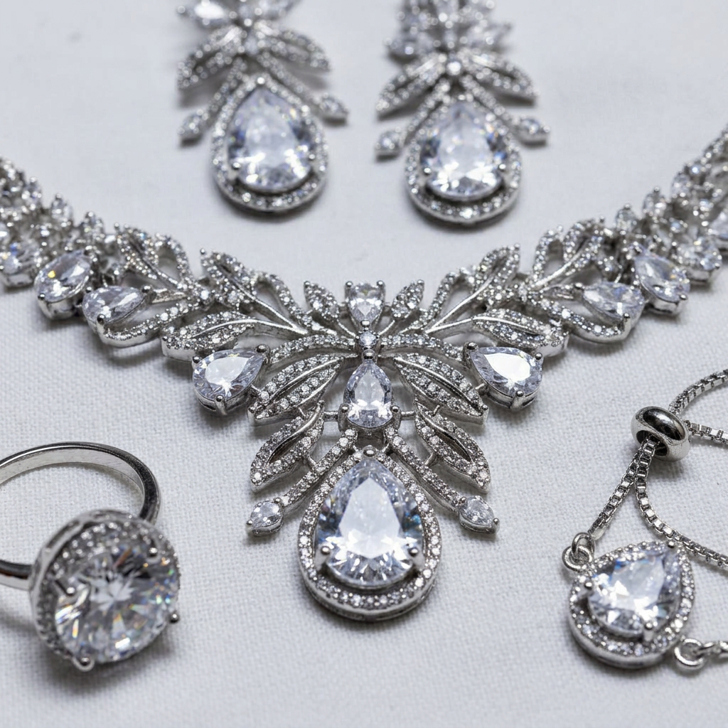 Silver-Plated Bridal_Set