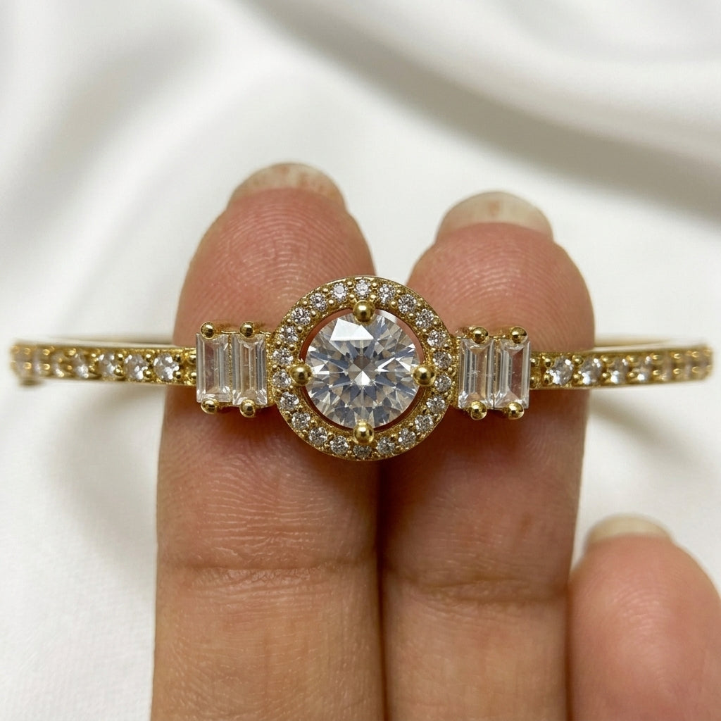 Gold Tone Bangle