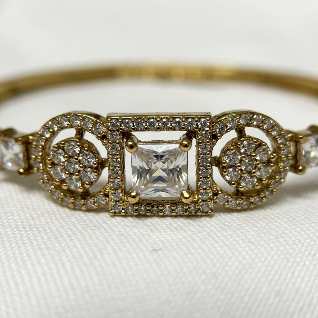 Gold Toned Bangle Bracelet