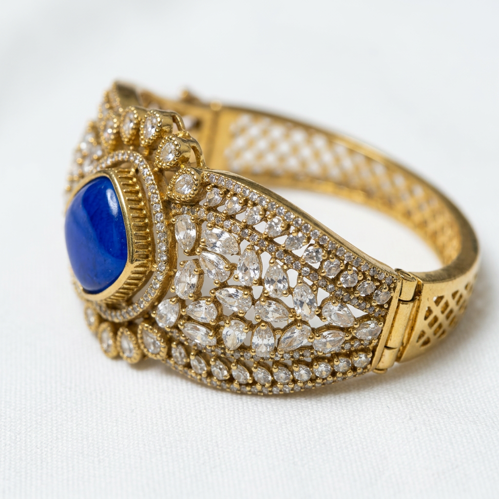 Gold Tone Bangle Bracelet