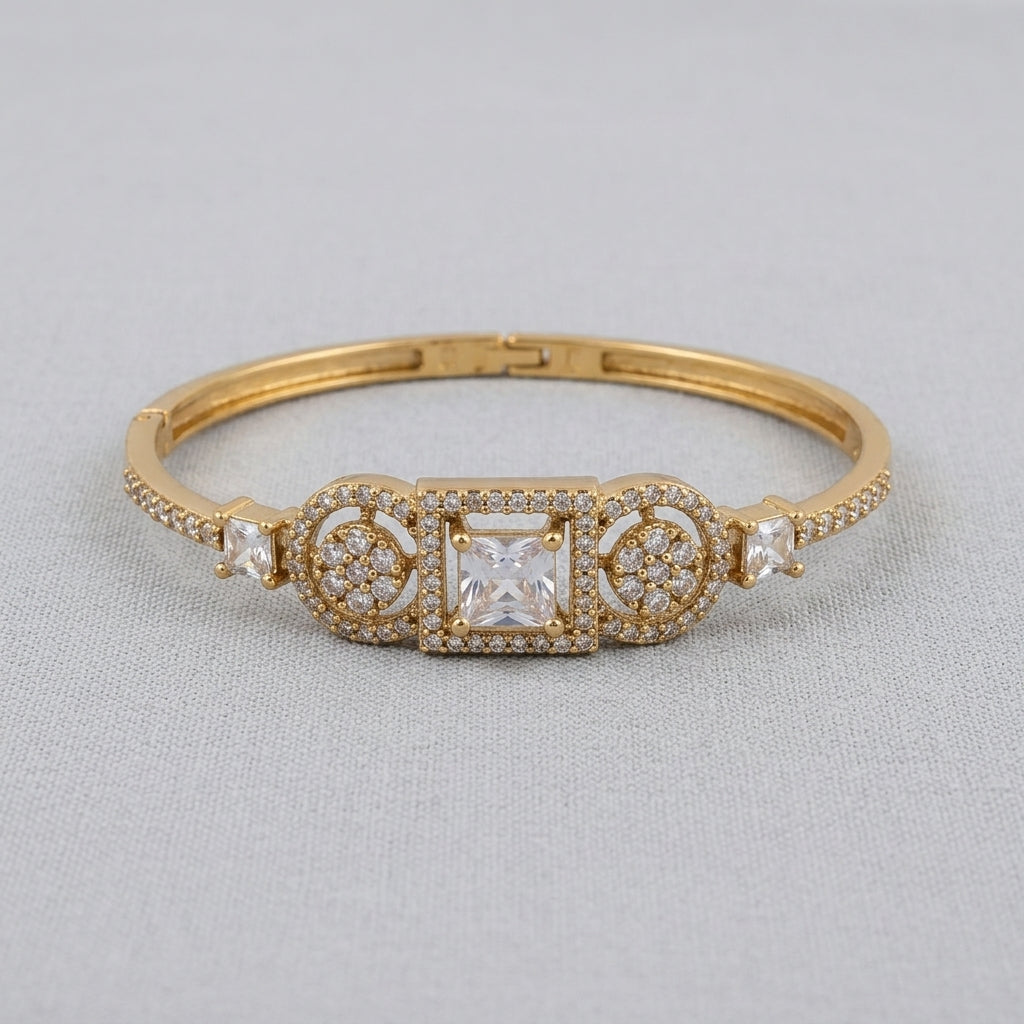 Gold Toned Bangle Bracelet