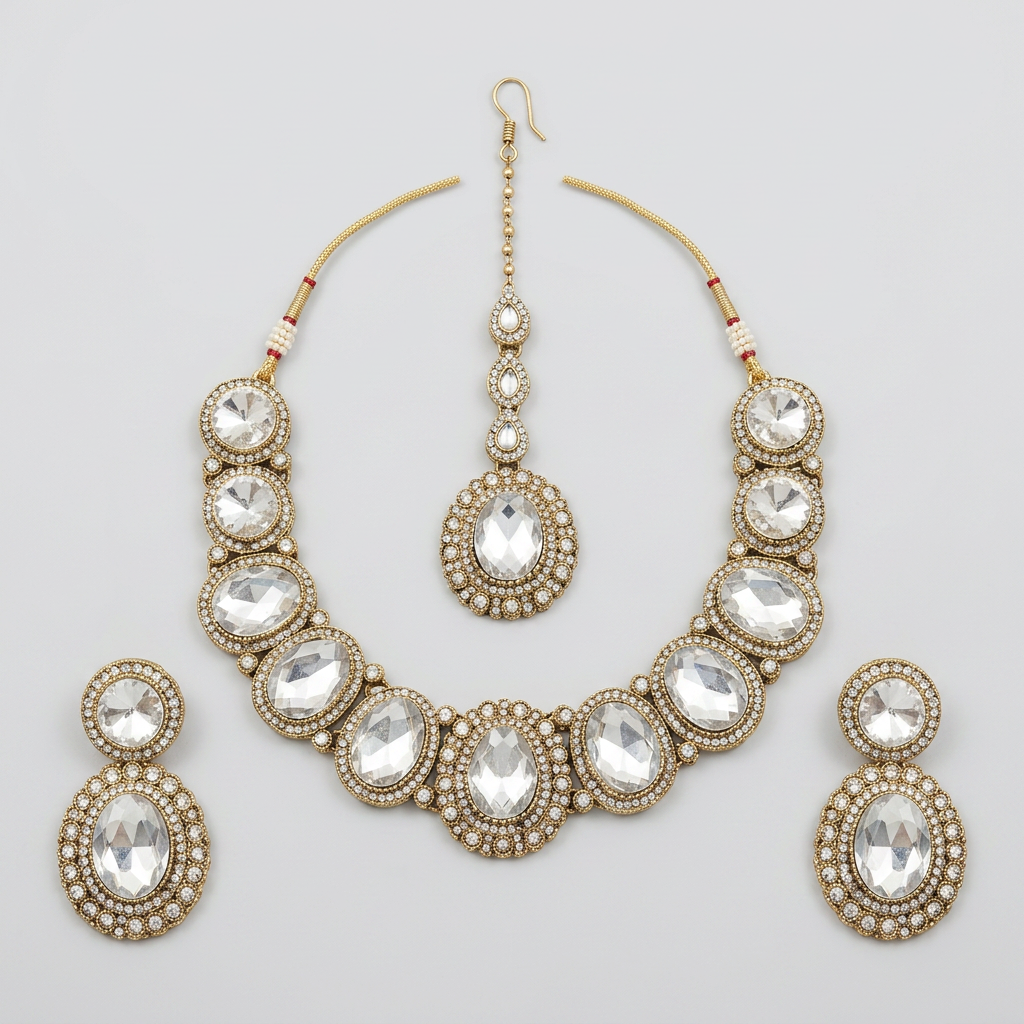 Gold Plated Choker Set