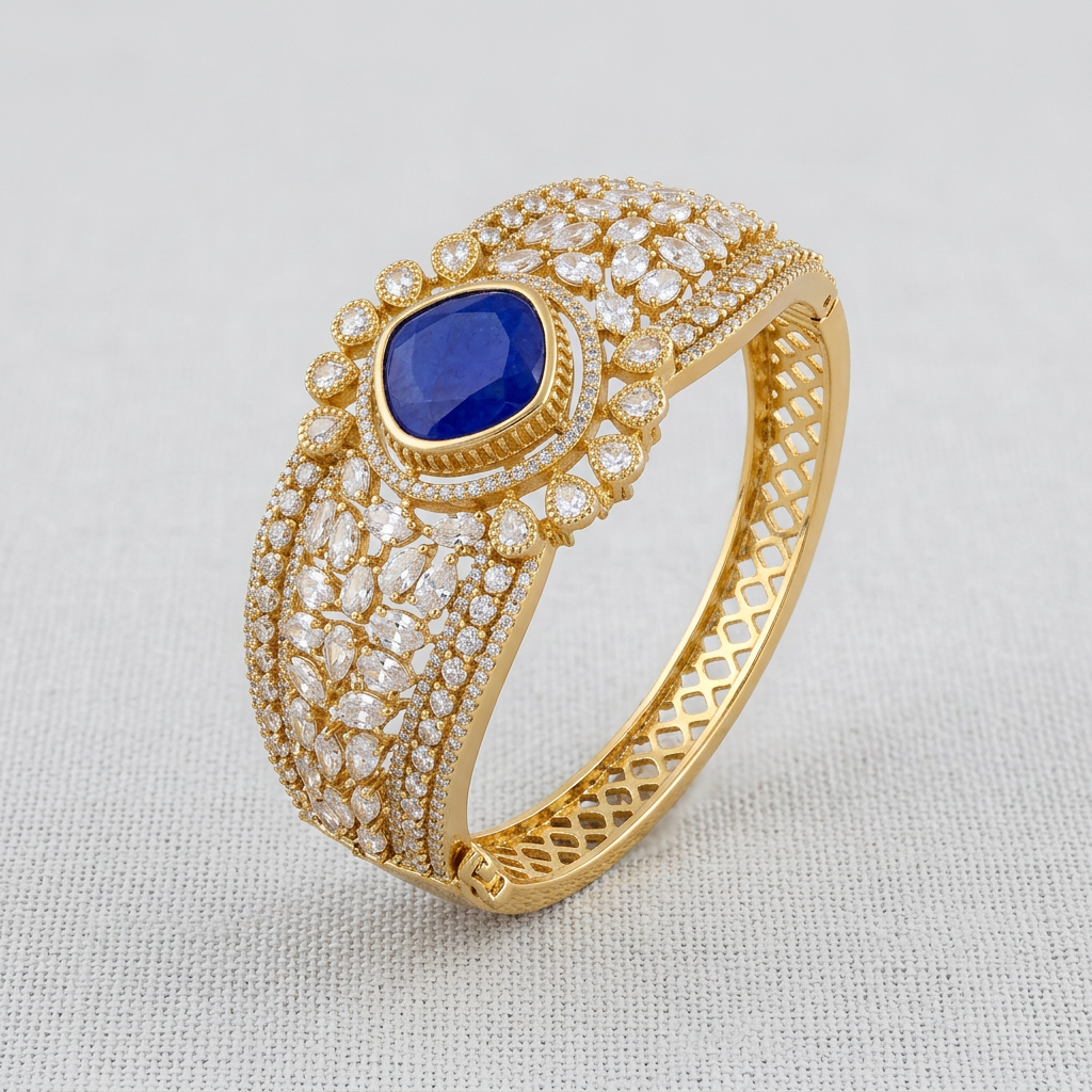 Gold Tone Bangle Bracelet